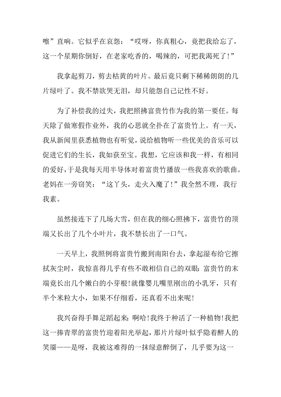 惊喜九年级作文700字_第2页