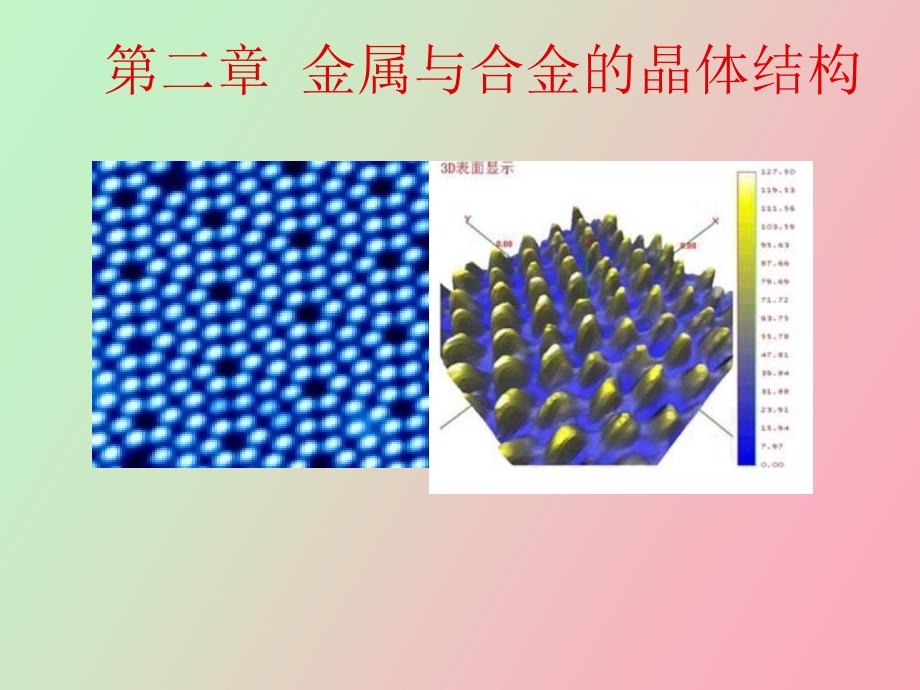 金属及合金的晶体结构_第1页