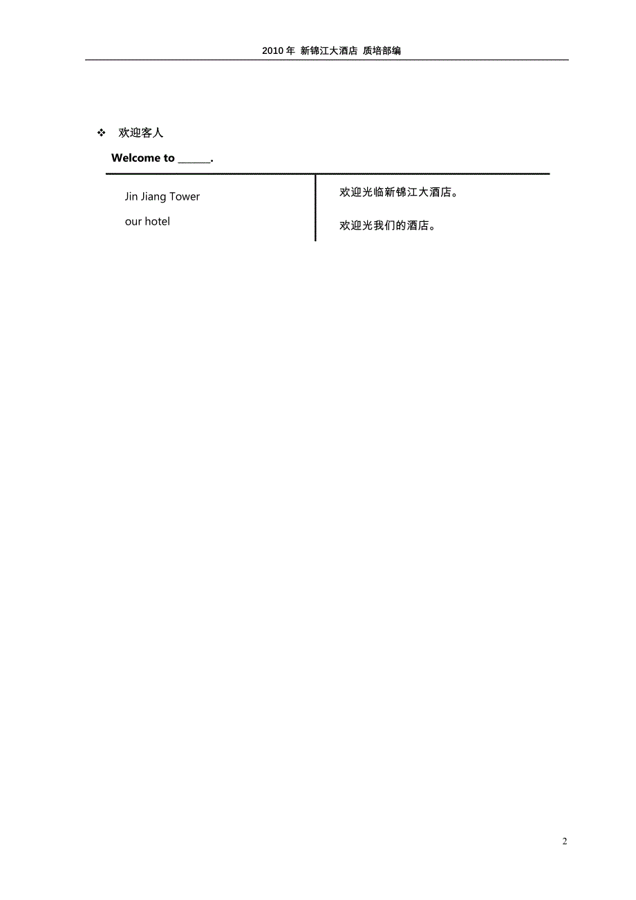 岗位英语培训(扩充)—门童_第3页