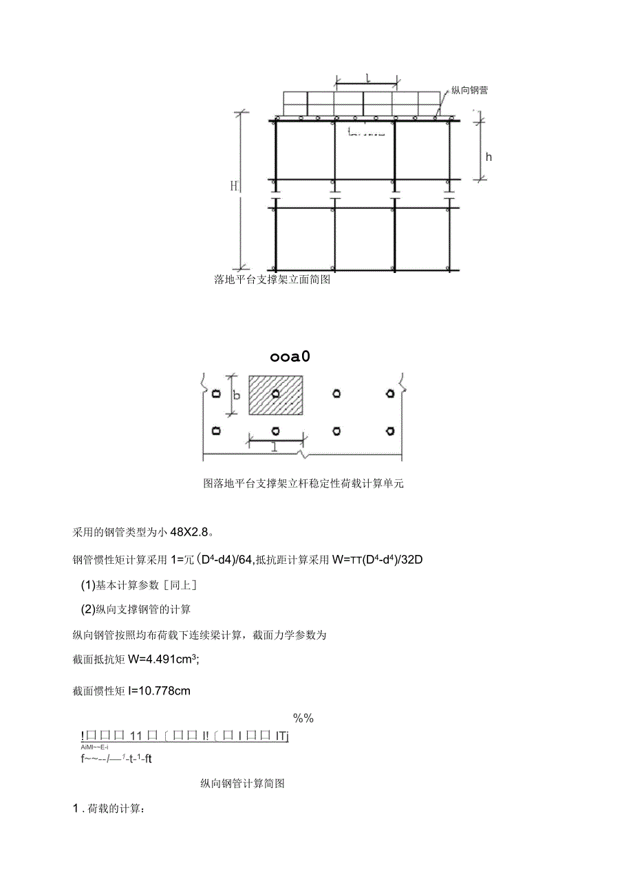 脚手架搭设方案(满堂脚手架)_第4页