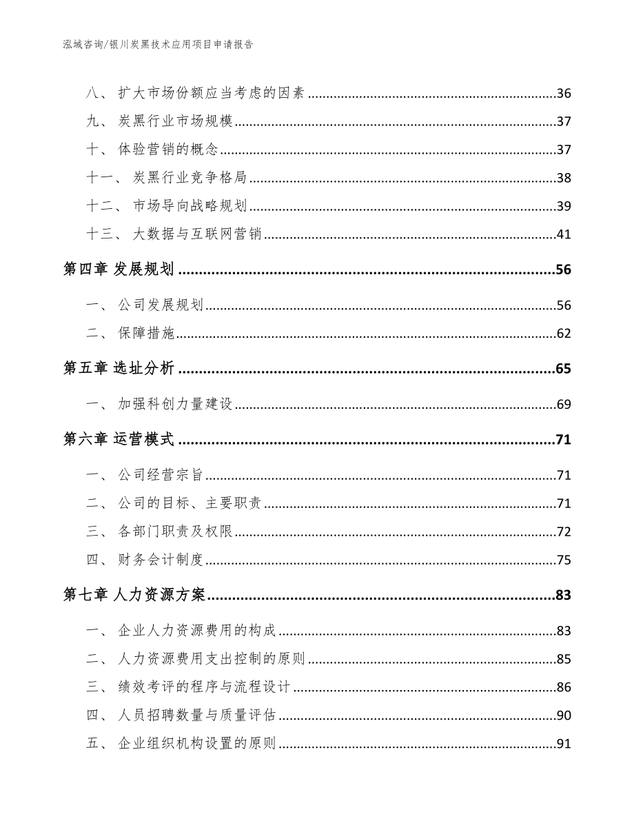 银川炭黑技术应用项目申请报告【模板范文】_第2页