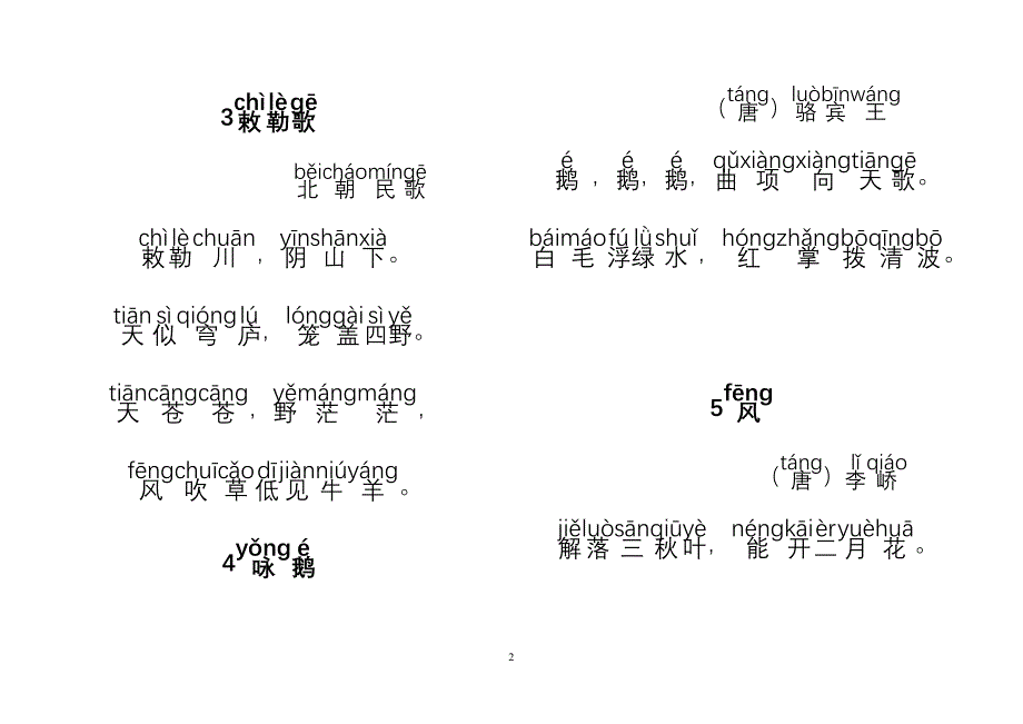 小学生必背的75首古诗全.doc_第2页