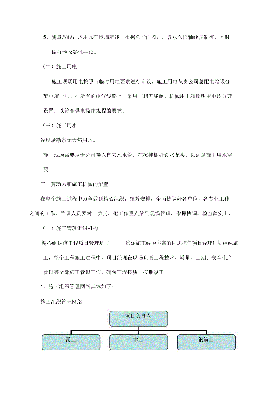 新建围墙工程施工组织设计_第2页