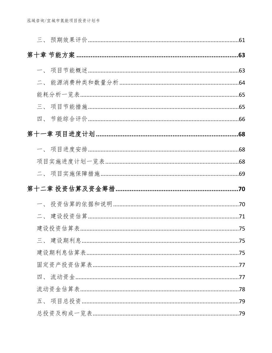 宜城市氢能项目投资计划书_模板_第3页