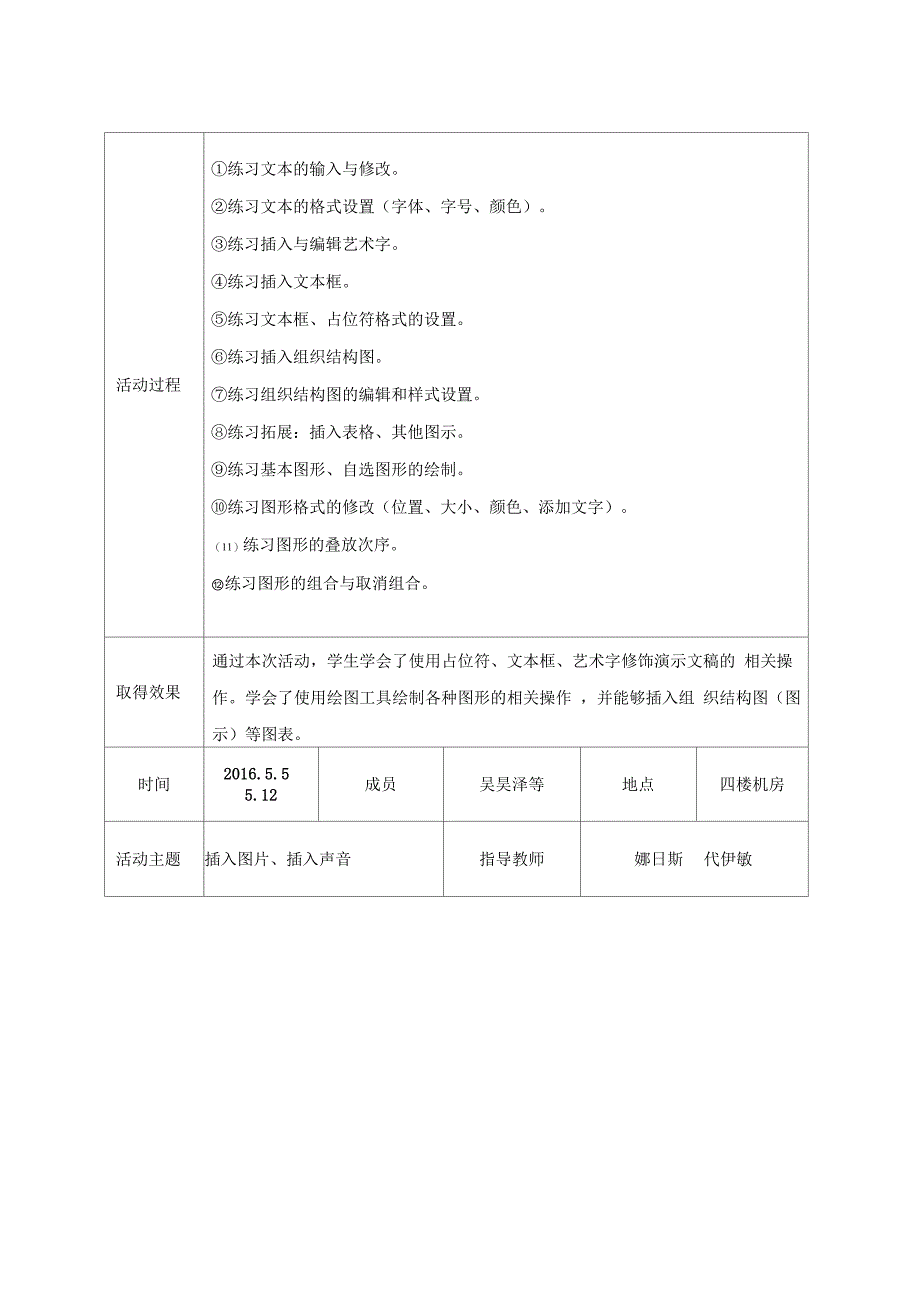 计算机社团活动记录_第2页