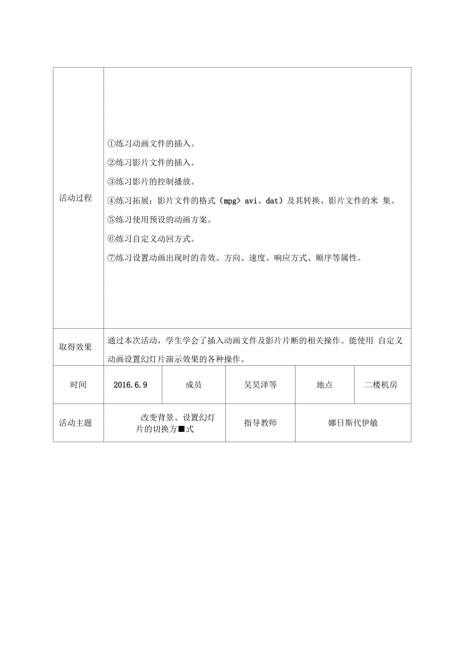 计算机社团活动记录_第4页