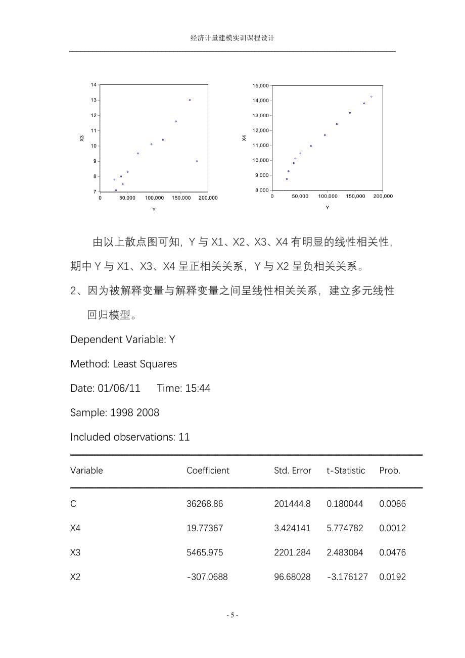 我国进出口贸易总额的实证分析_第5页