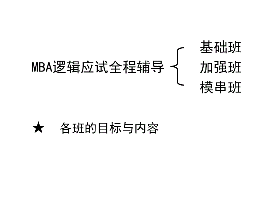 MBA逻辑辅导基础班第一讲_第2页