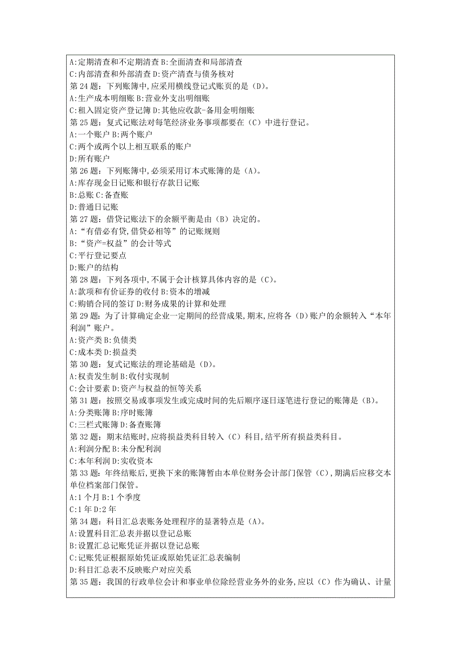 2015年会计证考试题库│会计基础_第3页