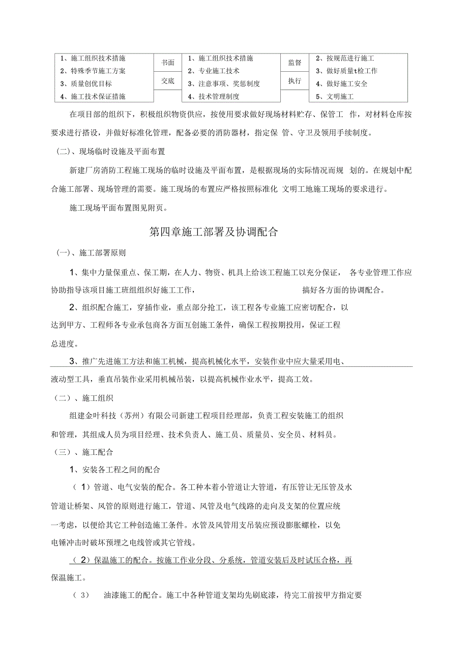 厂房新建消防工程施工组织设计_第4页