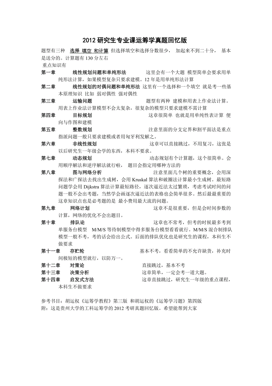 2012贵州大学真题回忆版_第1页