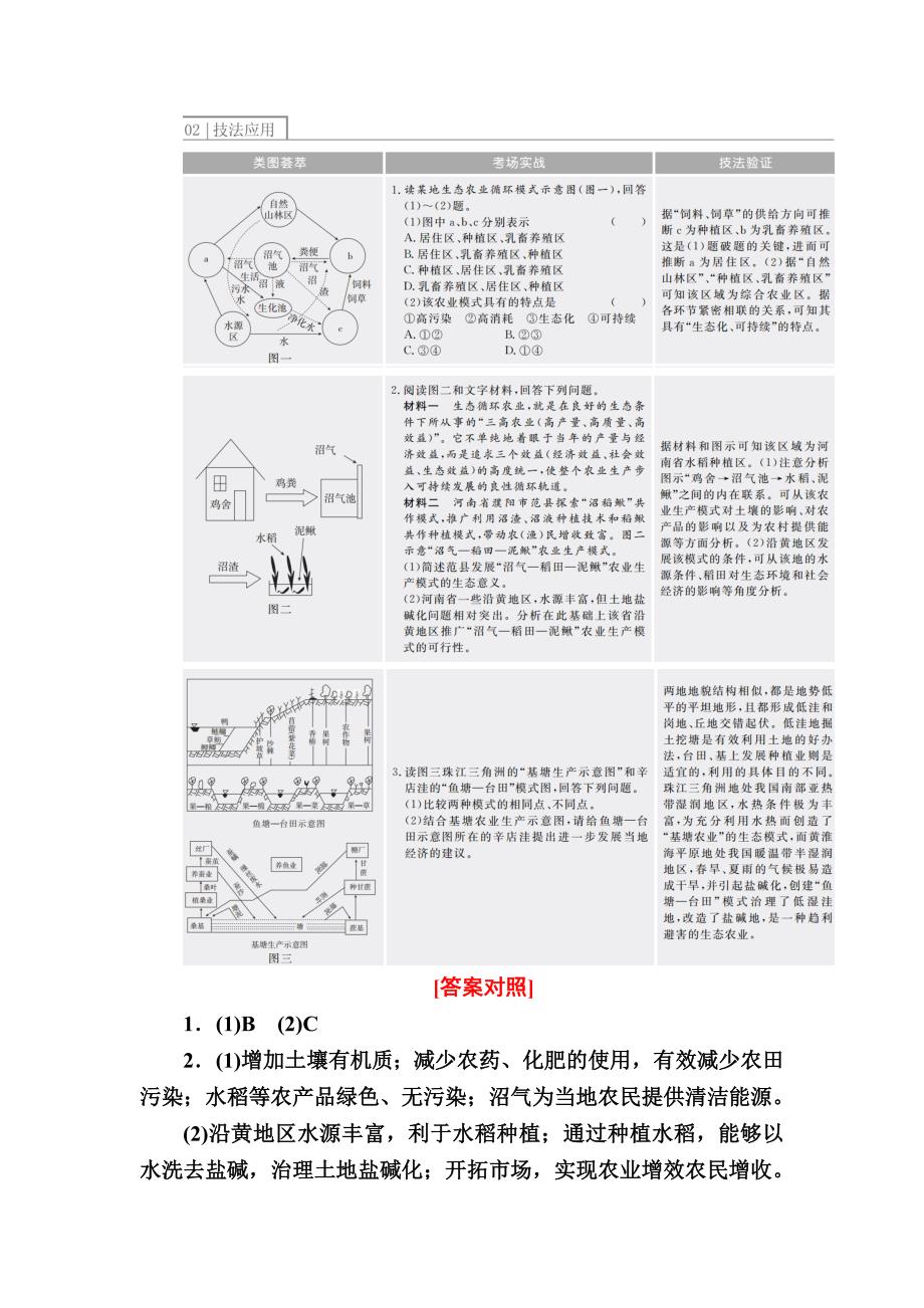 【最新】【金版教程】地理一轮课后通关：341 区域农业发展——以我国东北地区为例 Word版含解析_第2页