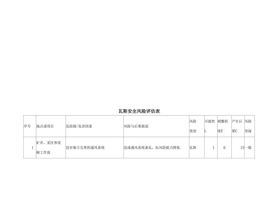 安全风险评估表_第5页