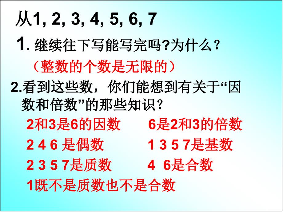 六年级数学复习《因数与倍数》PPT课件这_第2页