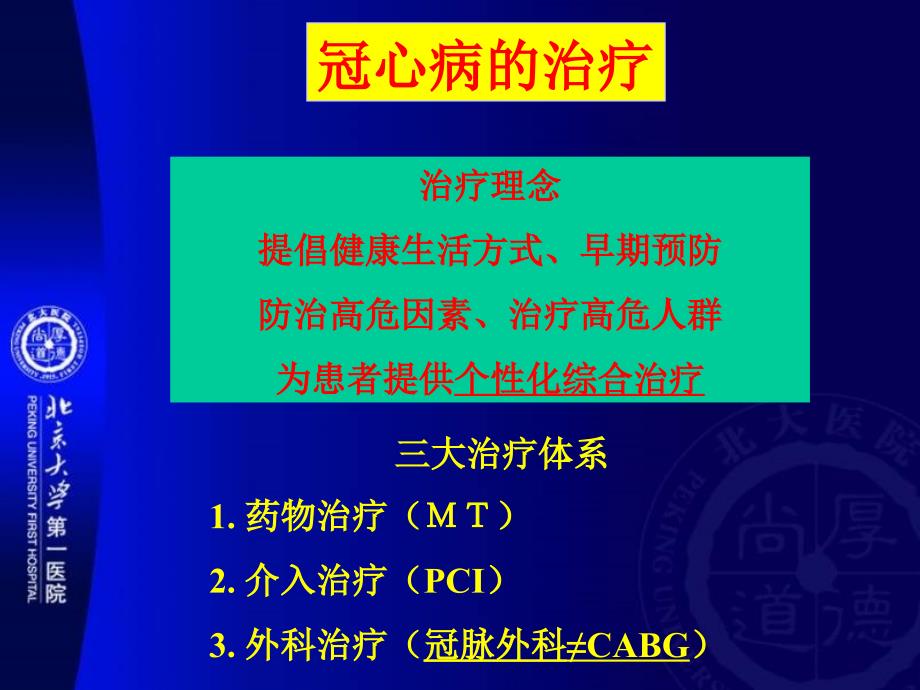 冠心病—外科治疗会议课件文档资料_第2页