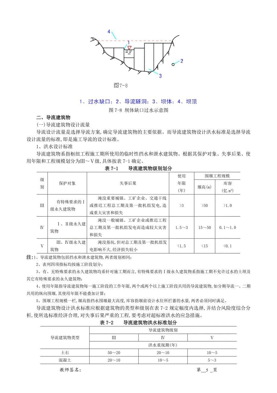 施工导流与水流控制讲解（配图形象丰富）范本_第5页