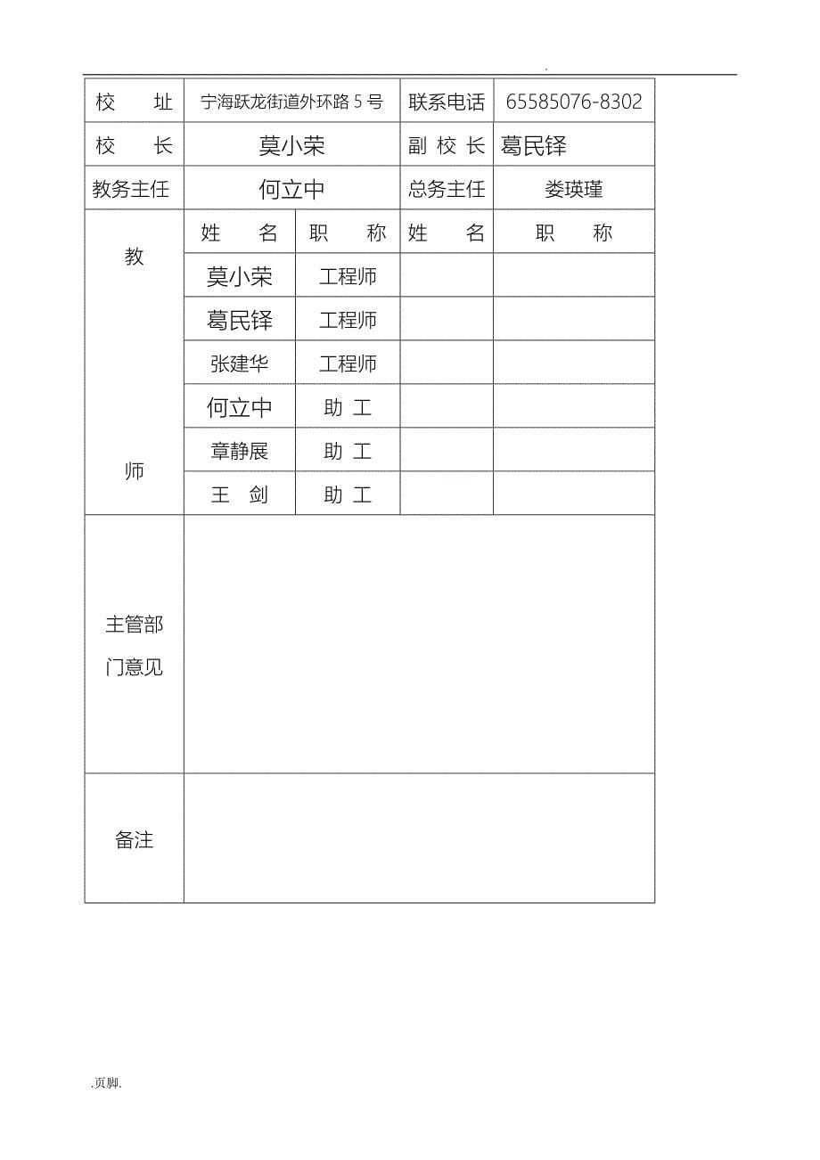 民工学校申报资料全_第5页