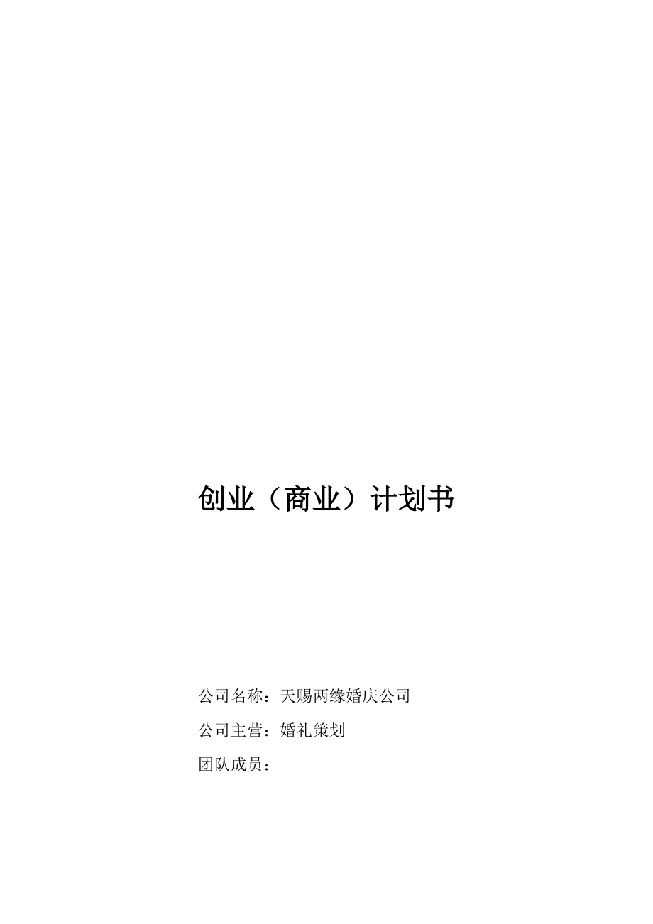 天赐两缘婚庆公司创业_第3页