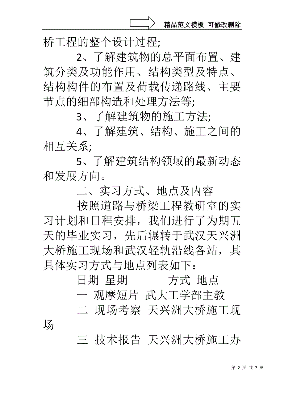 道桥系实习周记_第2页