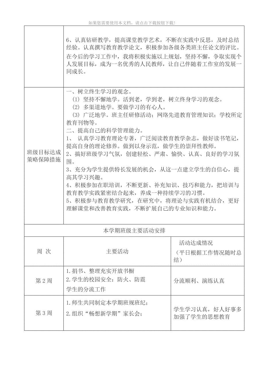 推荐九龙中学班主任成长规划_第4页