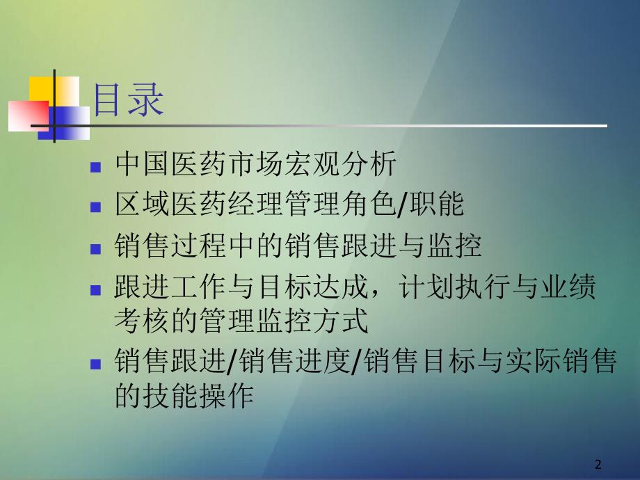 医药经理销售培训课件_第2页