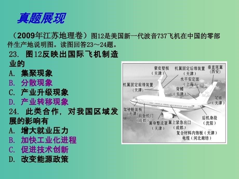 高考地理一轮复习 产业转移课件.ppt_第5页