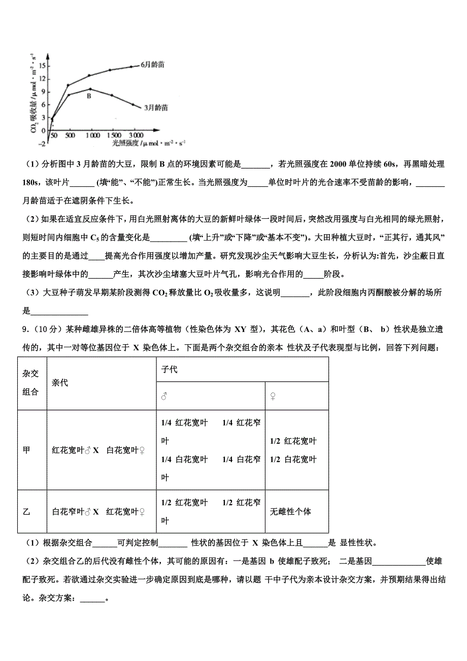 2023学年天津市静海区第一中学高二生物第二学期期末综合测试试题（含解析）.doc_第3页