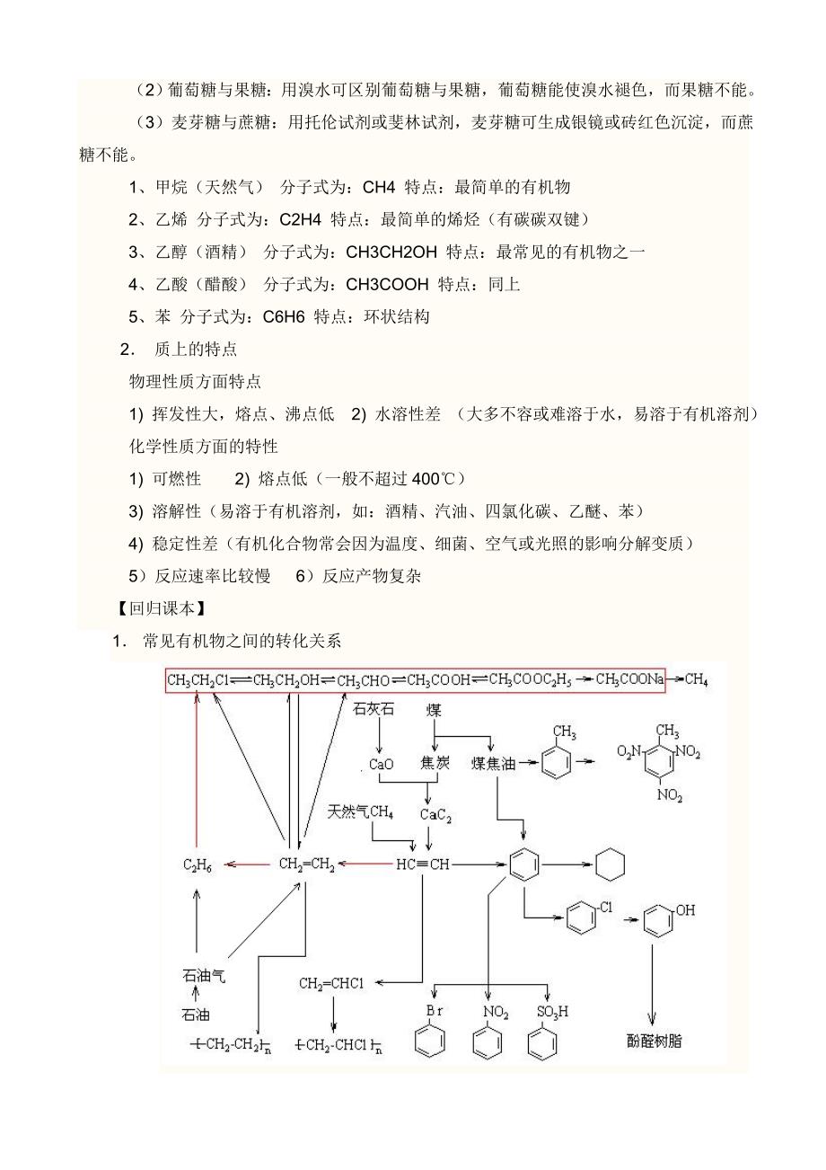 高一化学必修二知识点总结_第4页