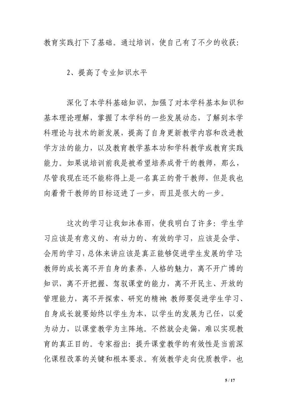 物理骨干教师培训总结_第5页