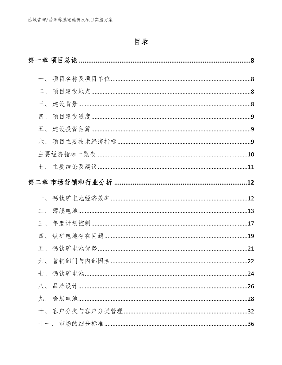 岳阳薄膜电池研发项目实施方案_第2页