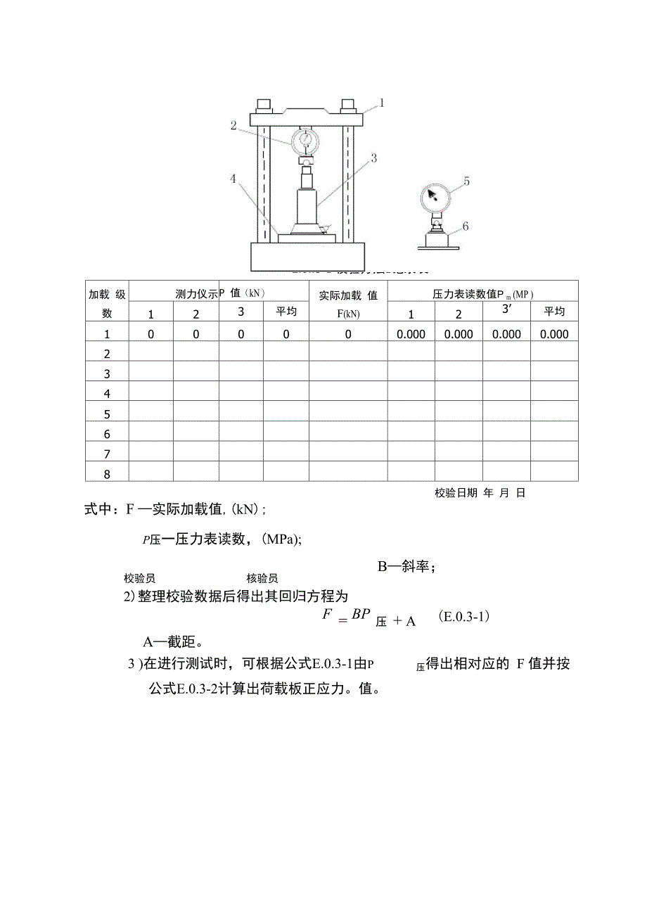 附录E K30平板载荷试验仪校验方法_第2页