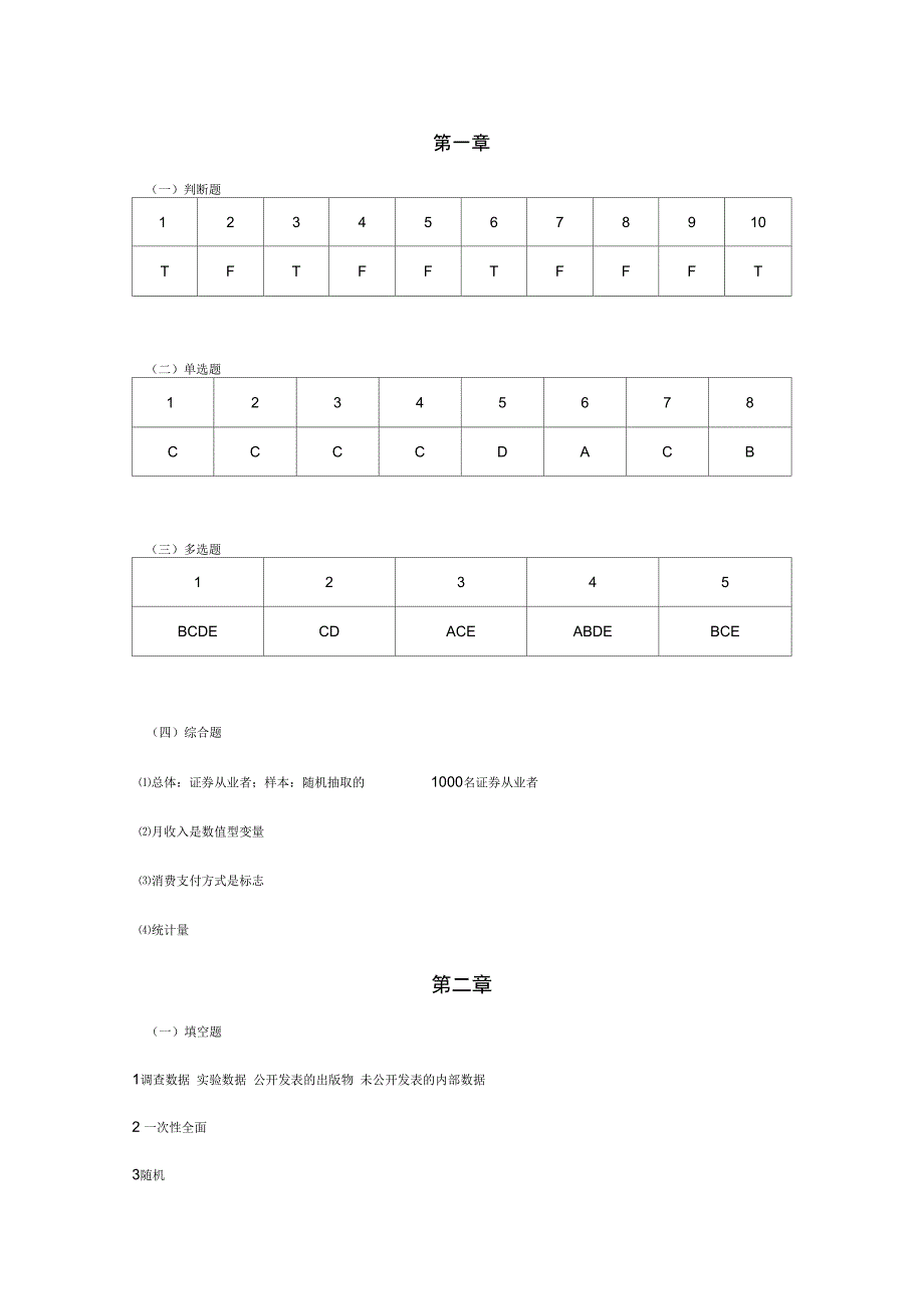 统计学颜泳红郑贵华版课后问题详解_第1页