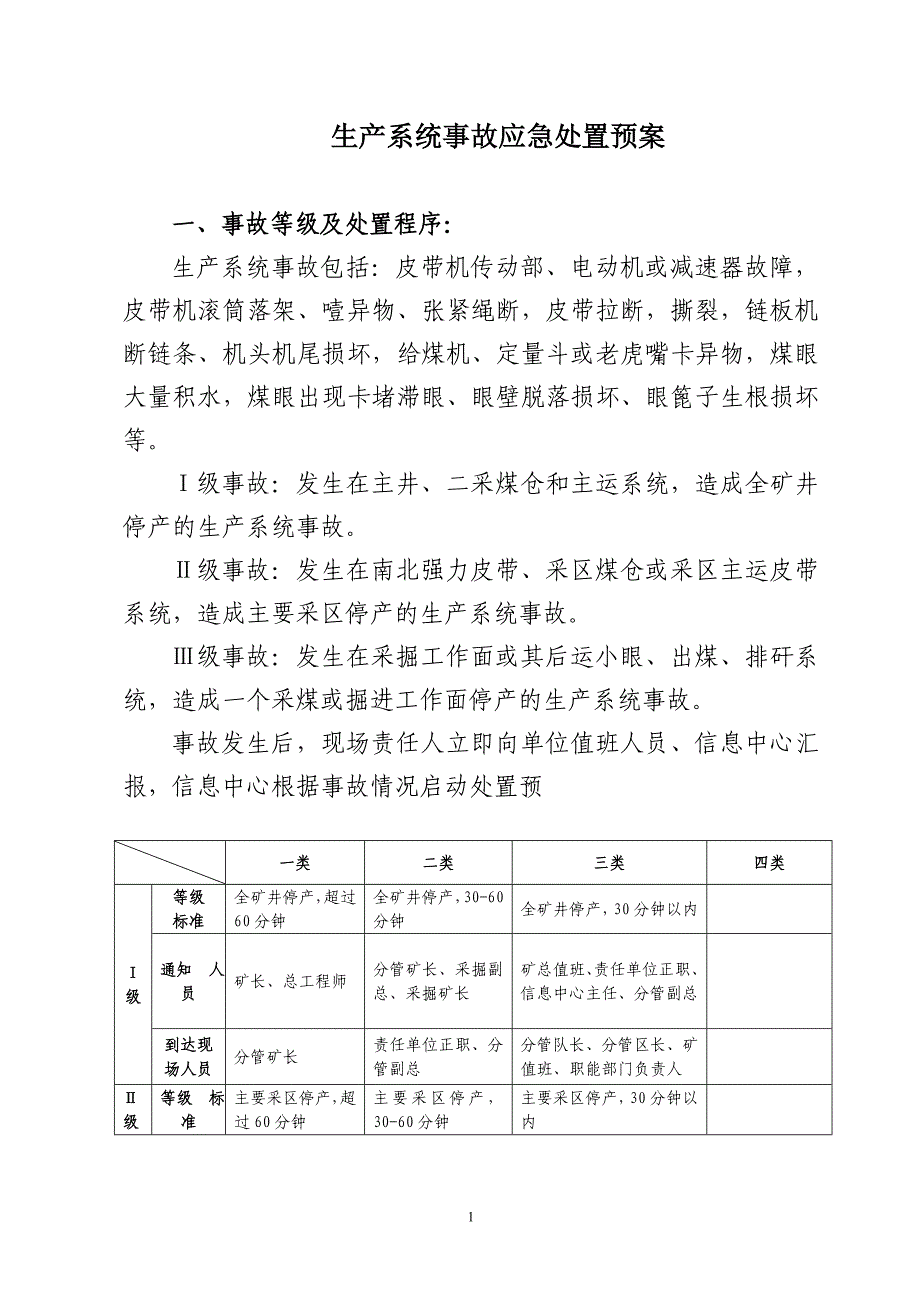 煤矿各类事故应急处置预案_第2页