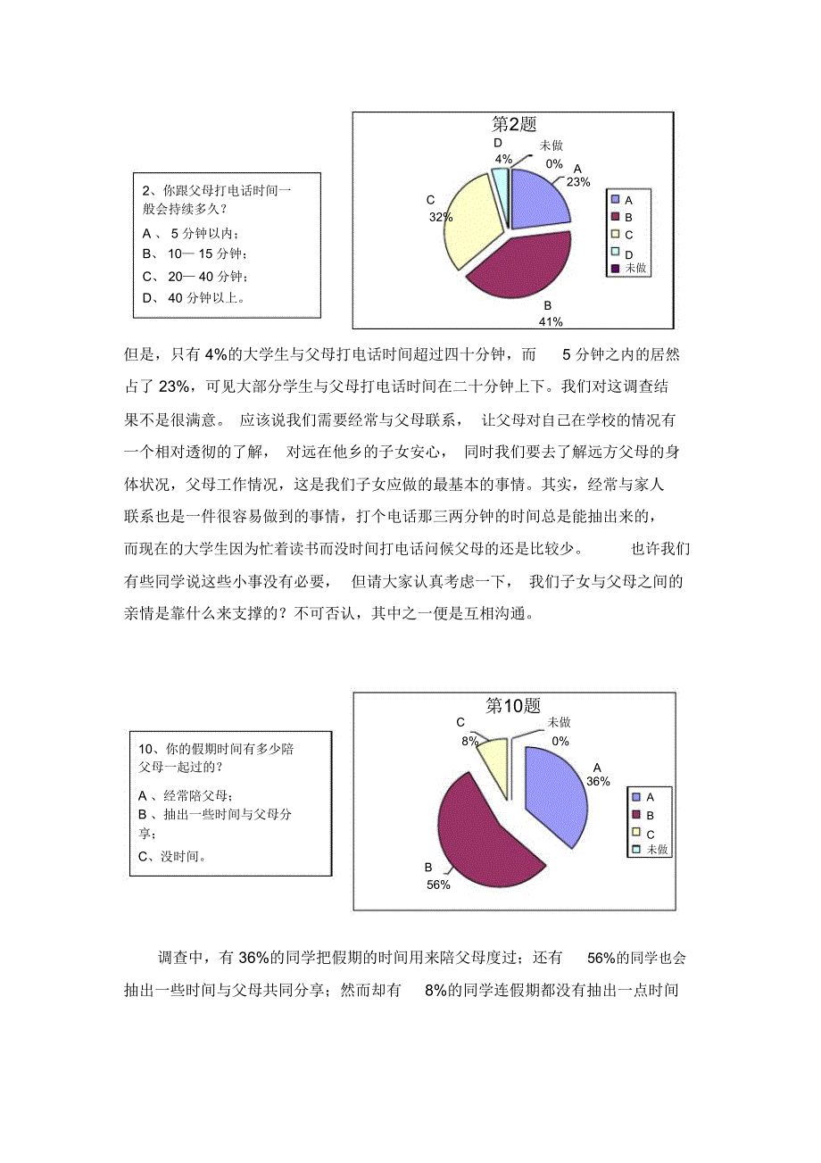 大学生亲情观调查报告_第4页