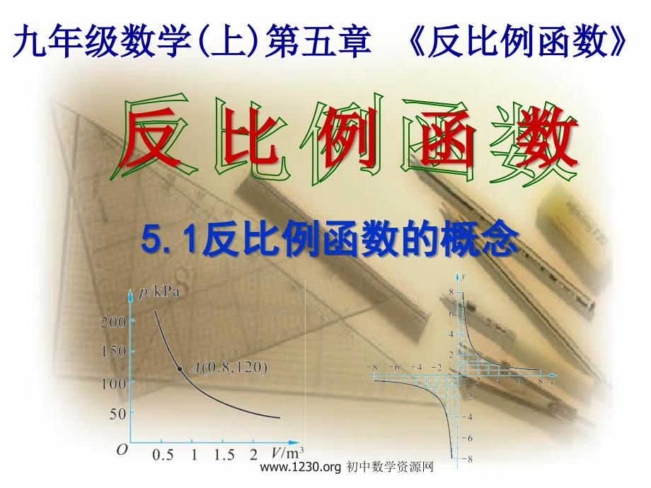 九年级数学上五章反比例函数_第1页