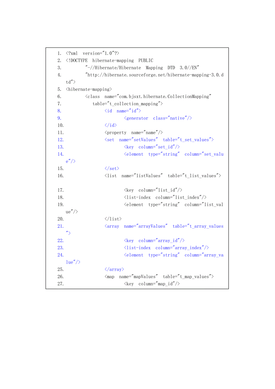 Hibernate集合类映射_第4页