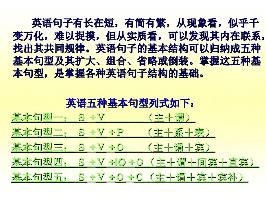 基本句型五大句型_第2页