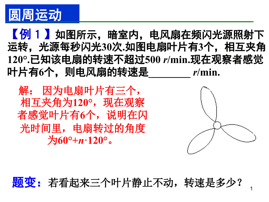 圆周运动的临_第1页