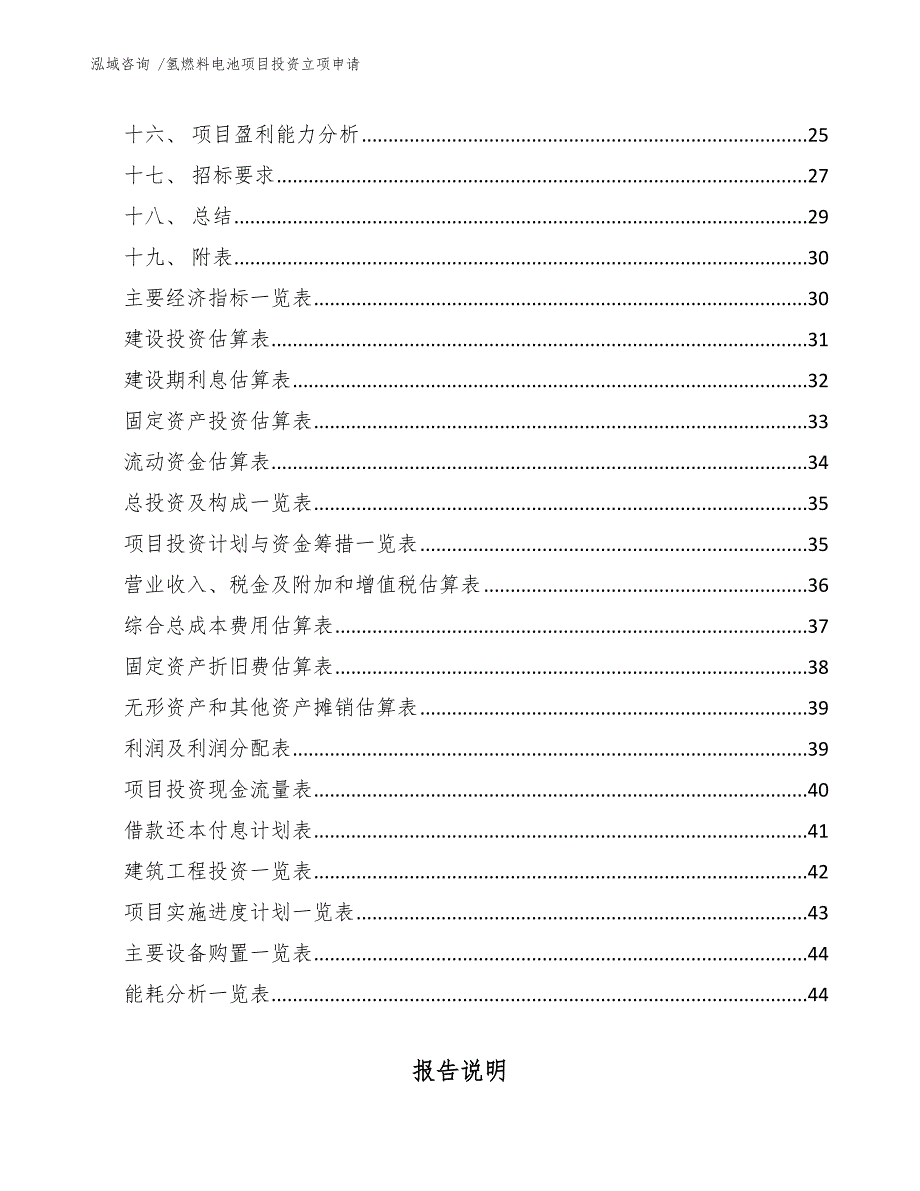 氢燃料电池项目投资立项申请_第2页