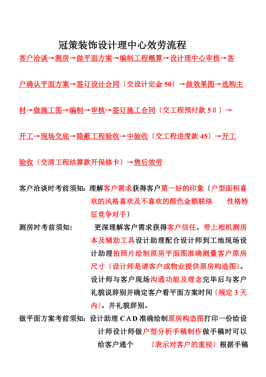 装饰设计管理中心服务流程_第1页