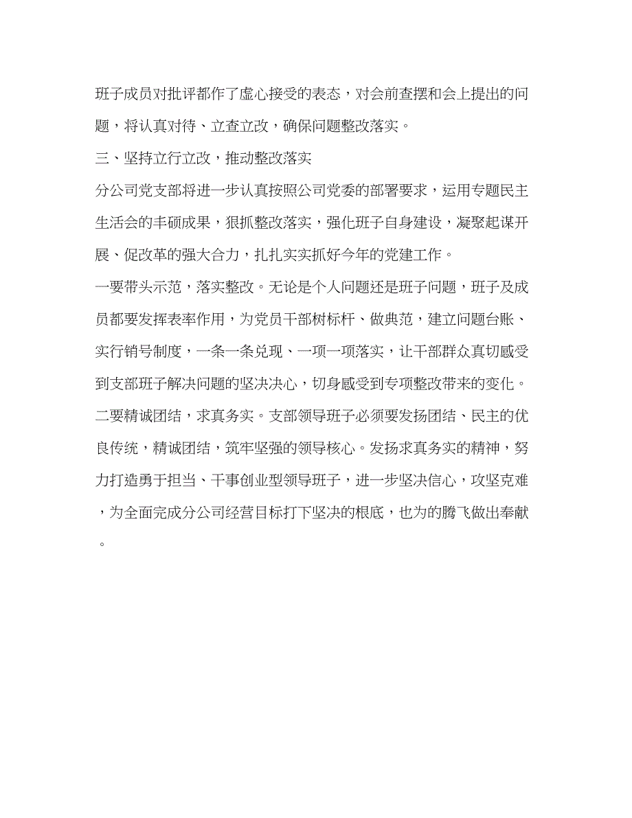 2023年形式主义官僚主义新表现民主生活召开情况报告.docx_第4页