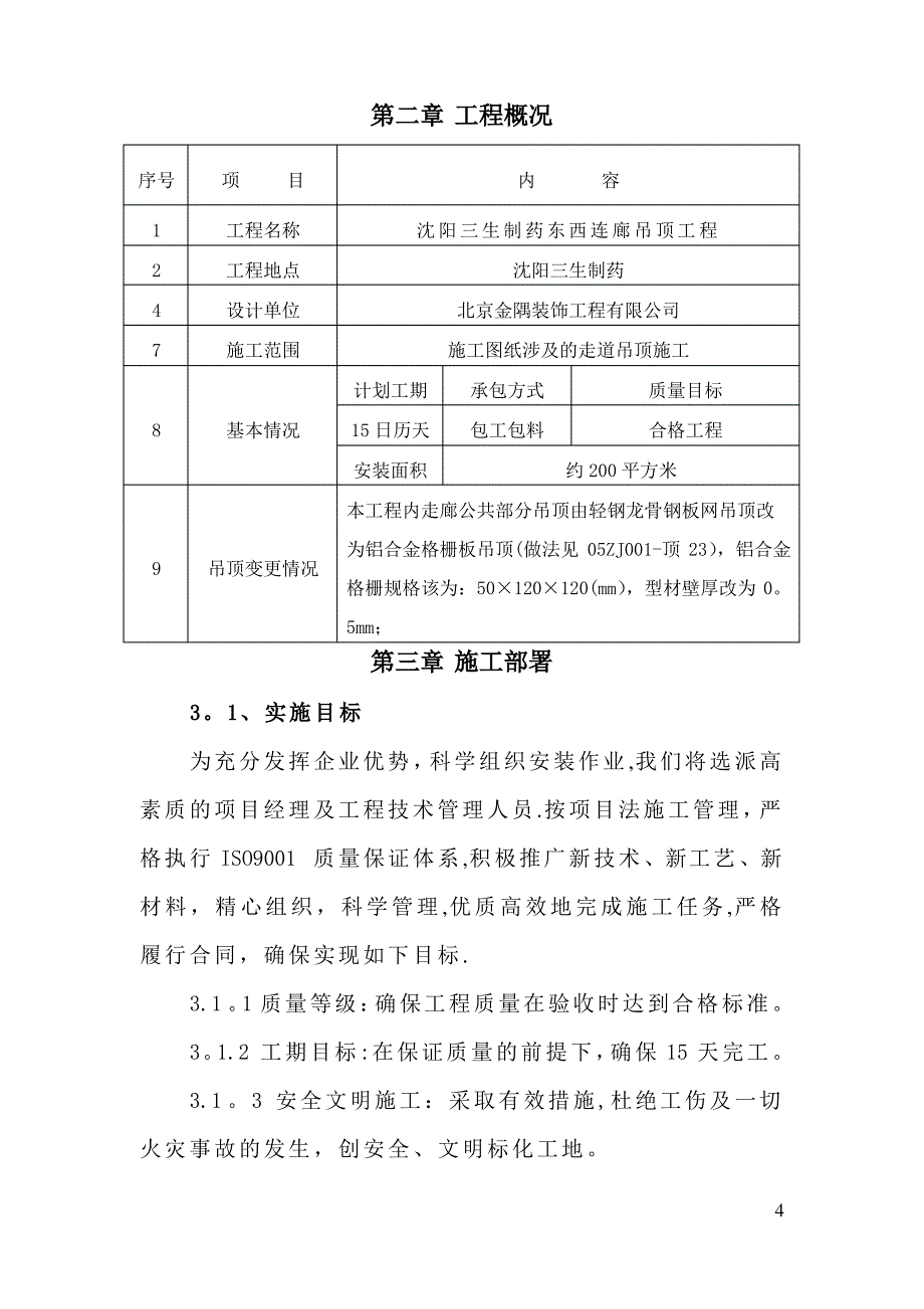 吊顶施工方案_第4页