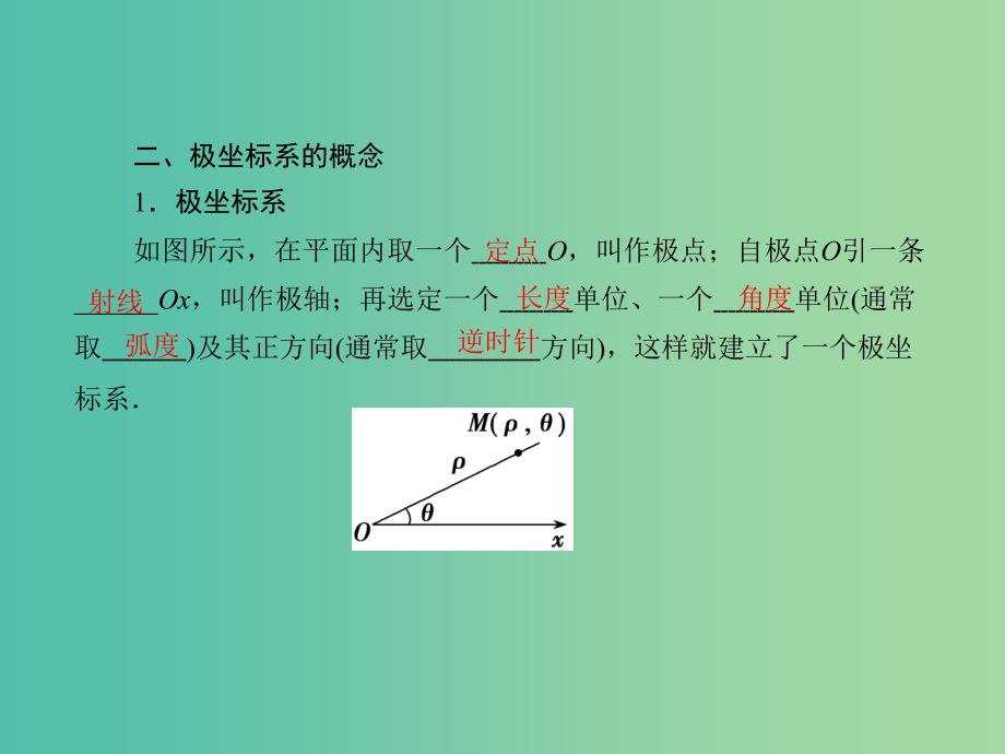 高考数学一轮复习 坐标系与参数方程课件 理 新人教A版.ppt_第4页