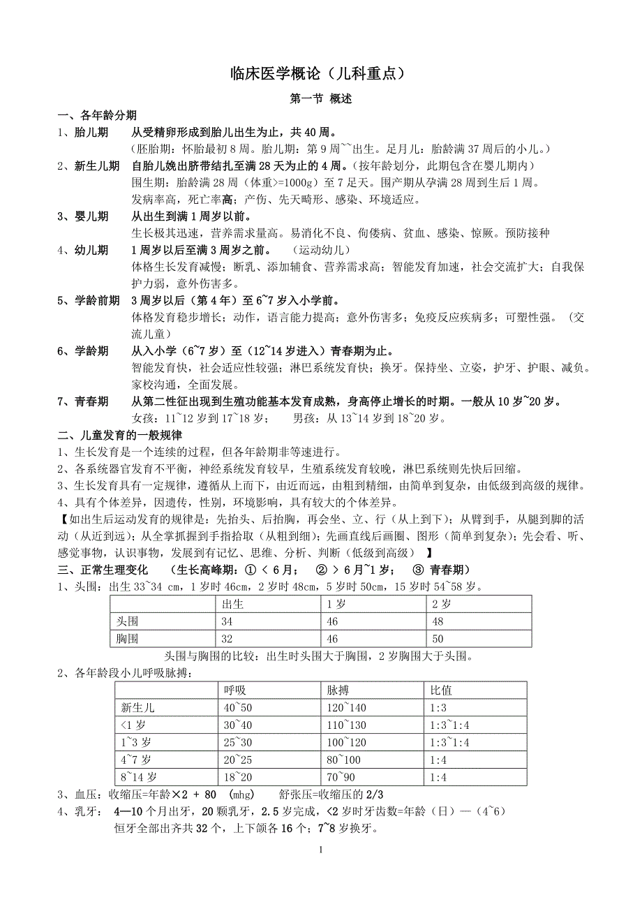 临床医学概论(儿科重点)-._第1页