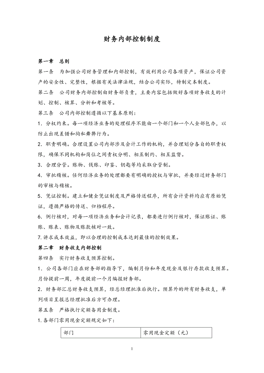 24 财务内部控制制度（天选打工人）.docx_第1页