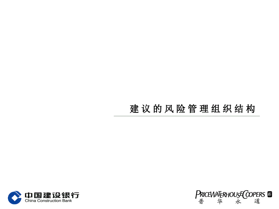 超级236普华永道中国建设银行风险管理组织结构及实施方案1课件_第2页