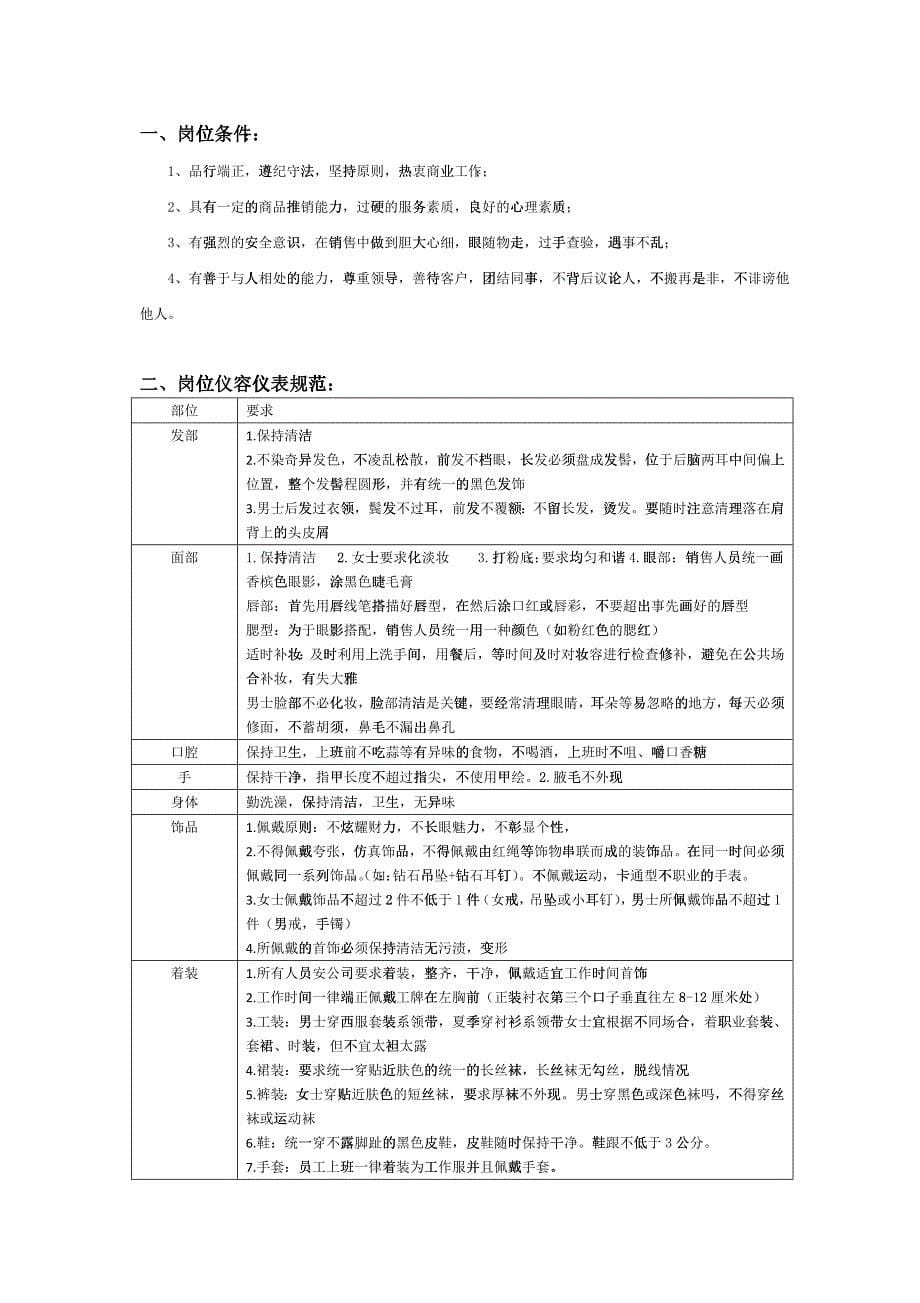 某珠宝公司员工手册_第5页