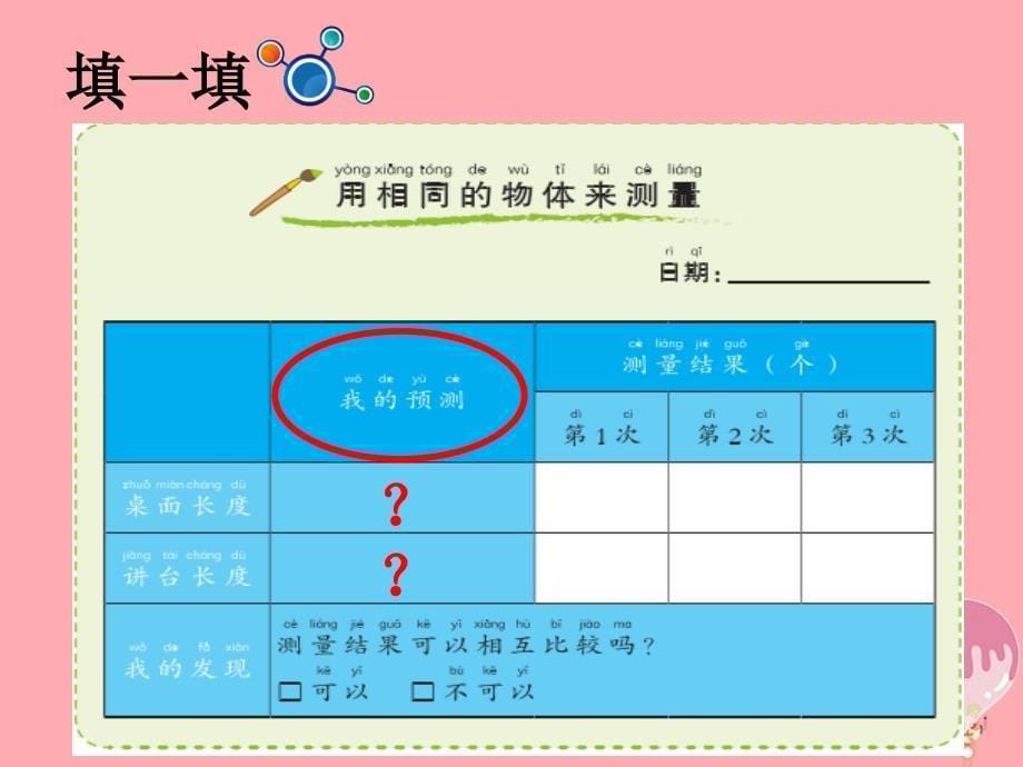 一年级科学上册 2.5 用相同的物体来测量1 教科版_第5页