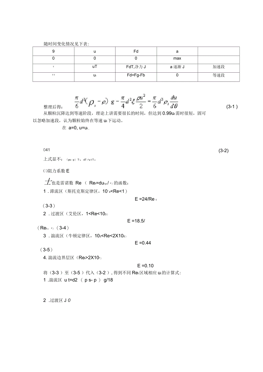 沉降过程与操作学习资料_第3页