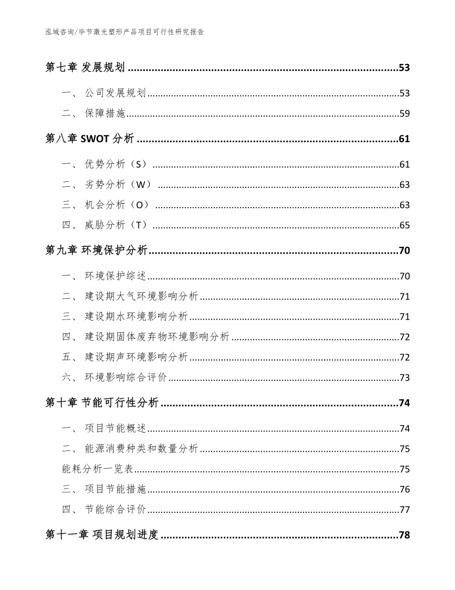 毕节激光塑形产品项目可行性研究报告_第3页